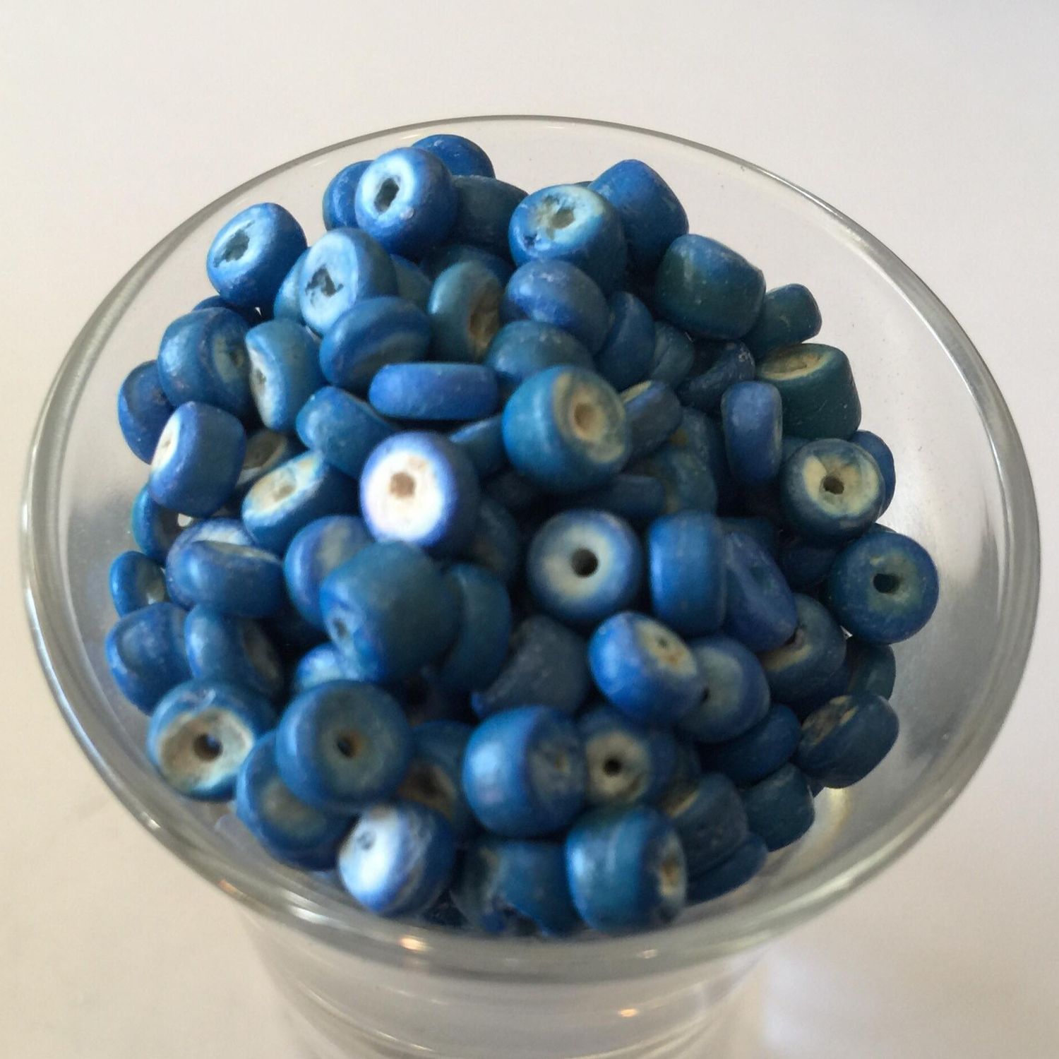 Coconut Disc - Blue 5mm