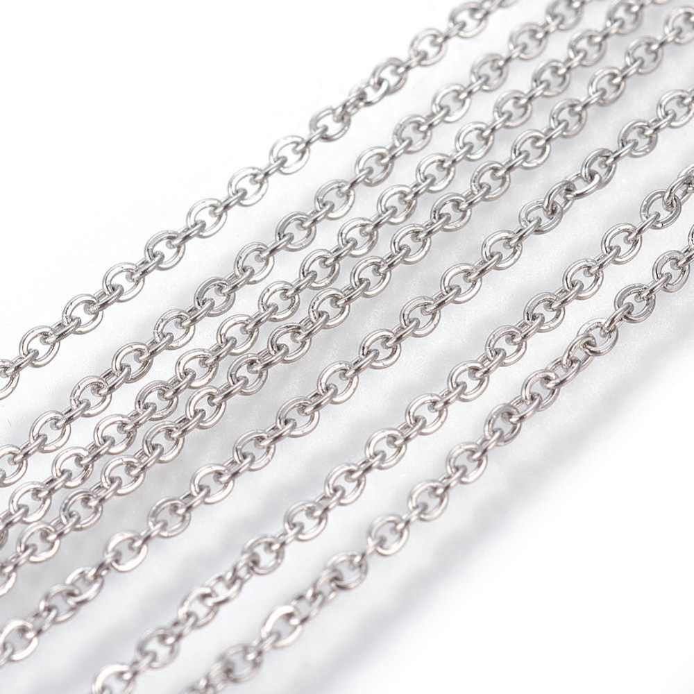 316 Surgical Steel Chain - 2x1.5mm (per m)