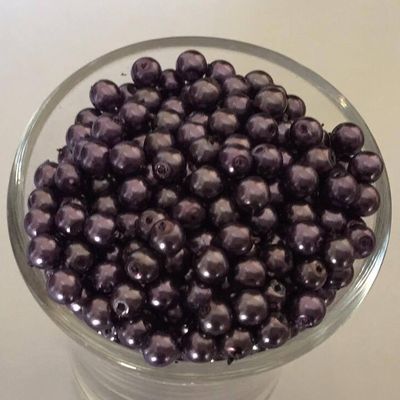 Czech GB Pearl - Purple 4mm