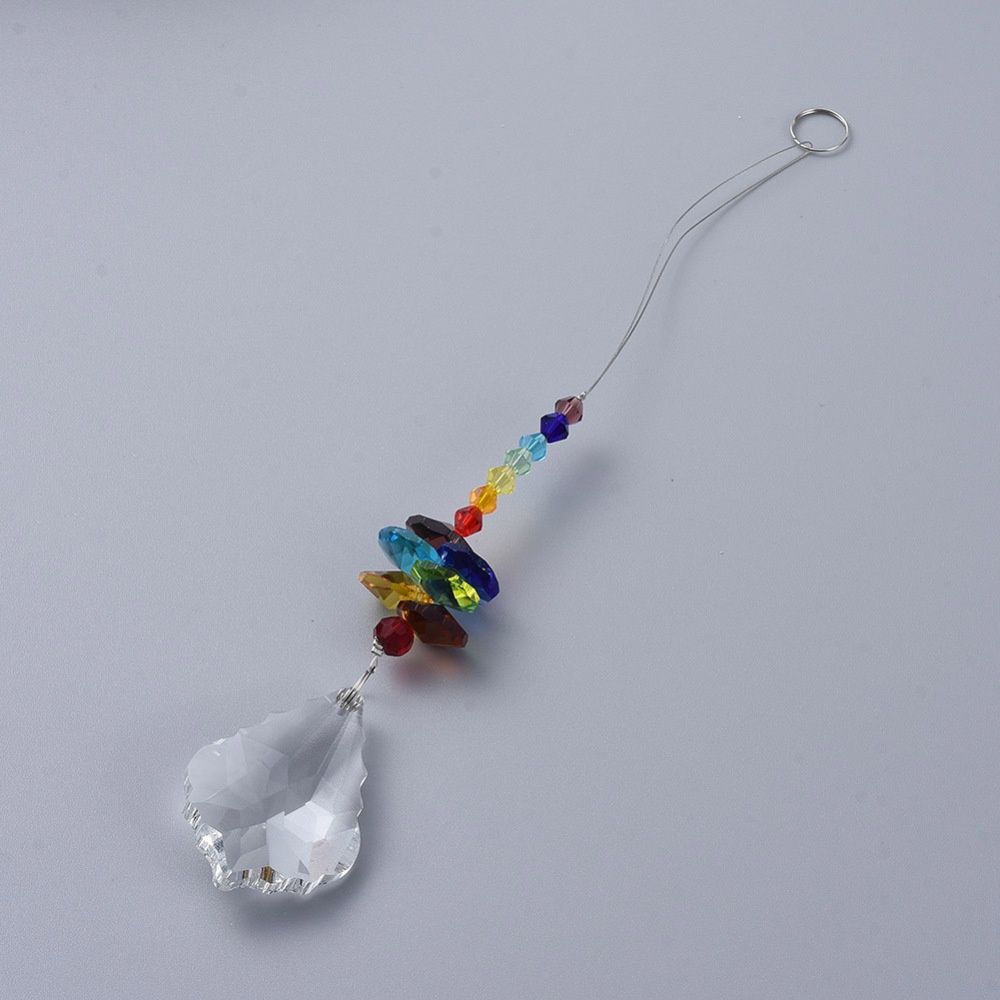 Chakra Suncatcher With Maple Leaf