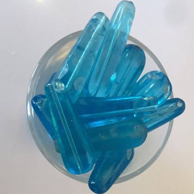 Antique Afghanistan Glass Drop - Aqua