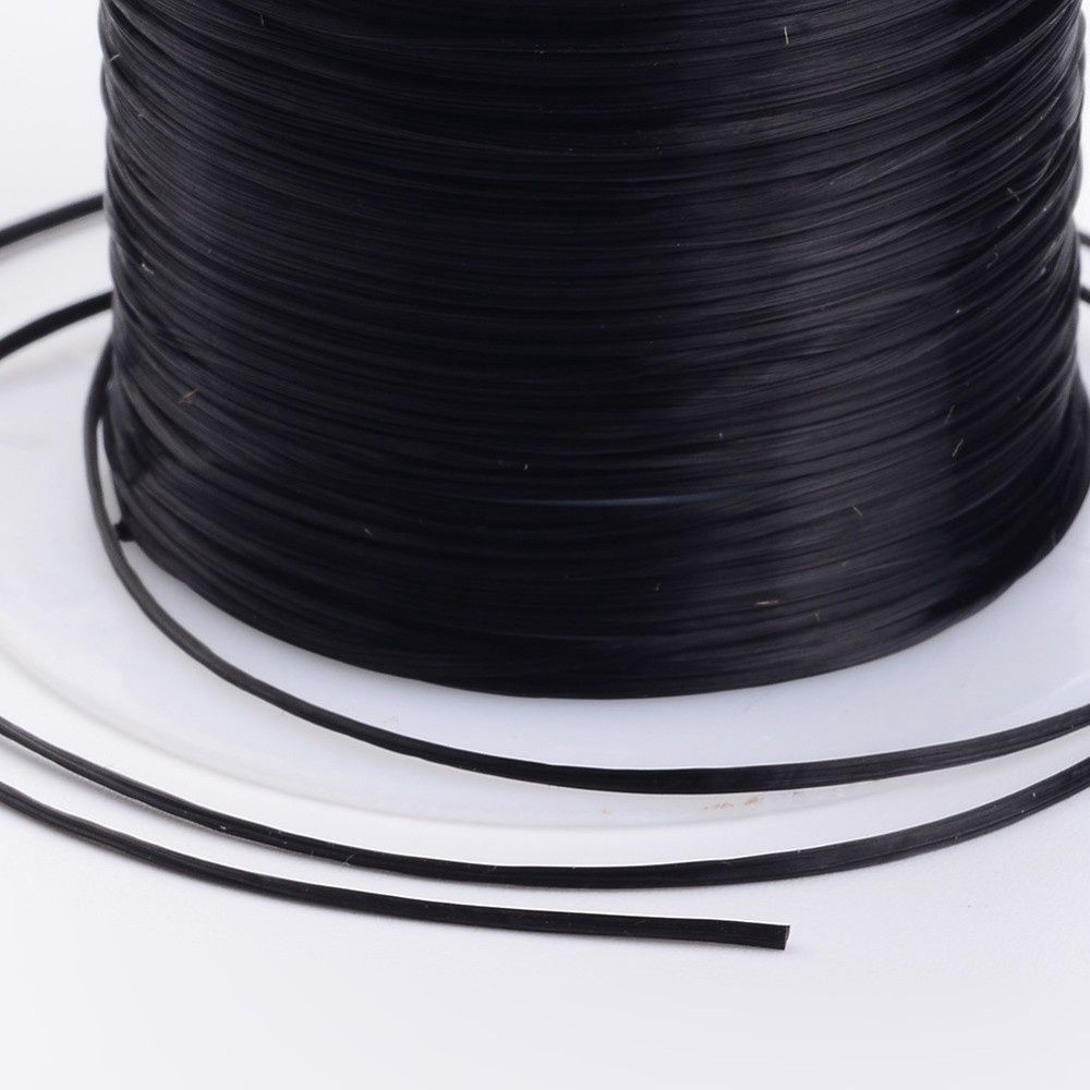 Elastic Black - 10m x 0.8mm