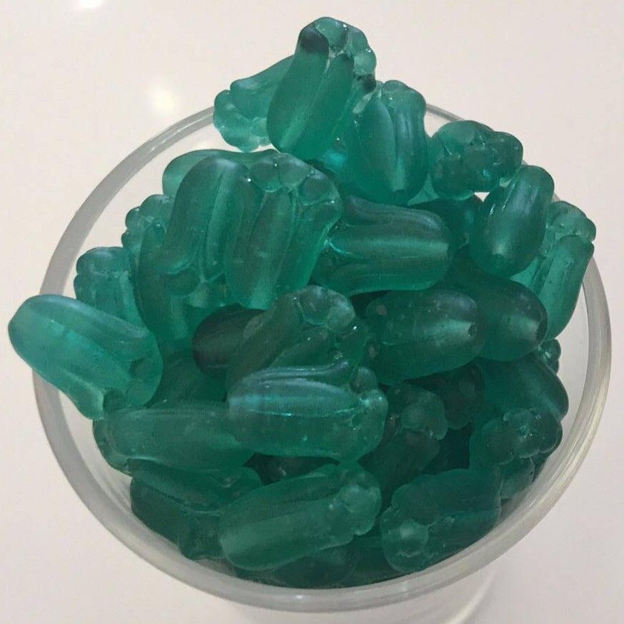 Czech Glass Tulip - Light Teal 13mm