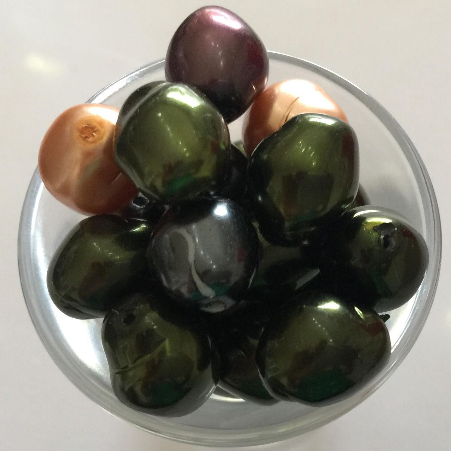 Czech Baroque Pearl - Tri Mix 13x11mm