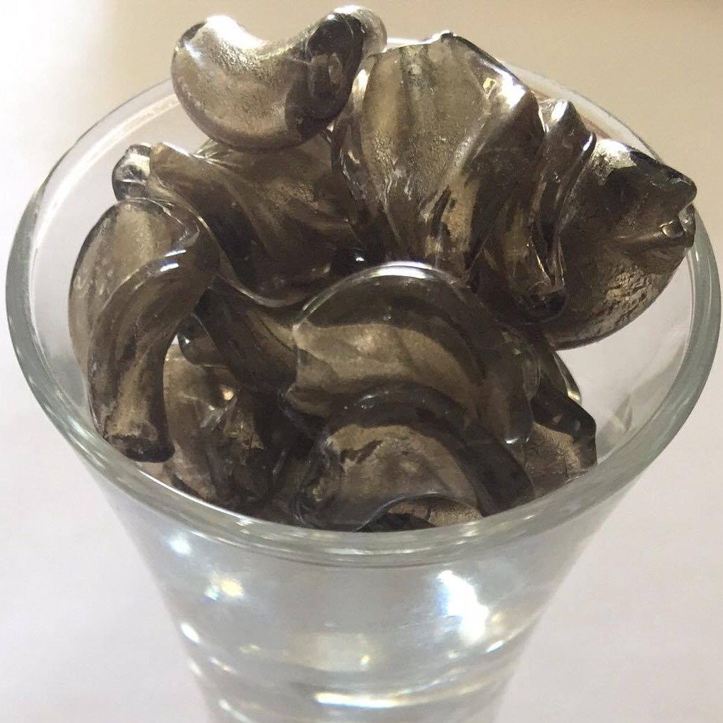 Chinese Foil Twist - Black Diamond 17mm