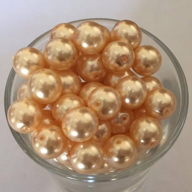 Czech GB Pearl - Palest Pink 8mm