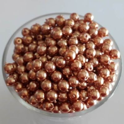 Czech GB Pearl - Copper 4mm