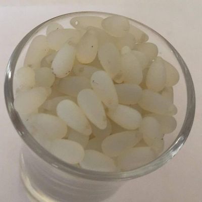 Tear Drop - Matt White 10x5mm