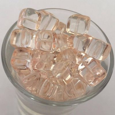 Czech Cube - Peach 8x11mm