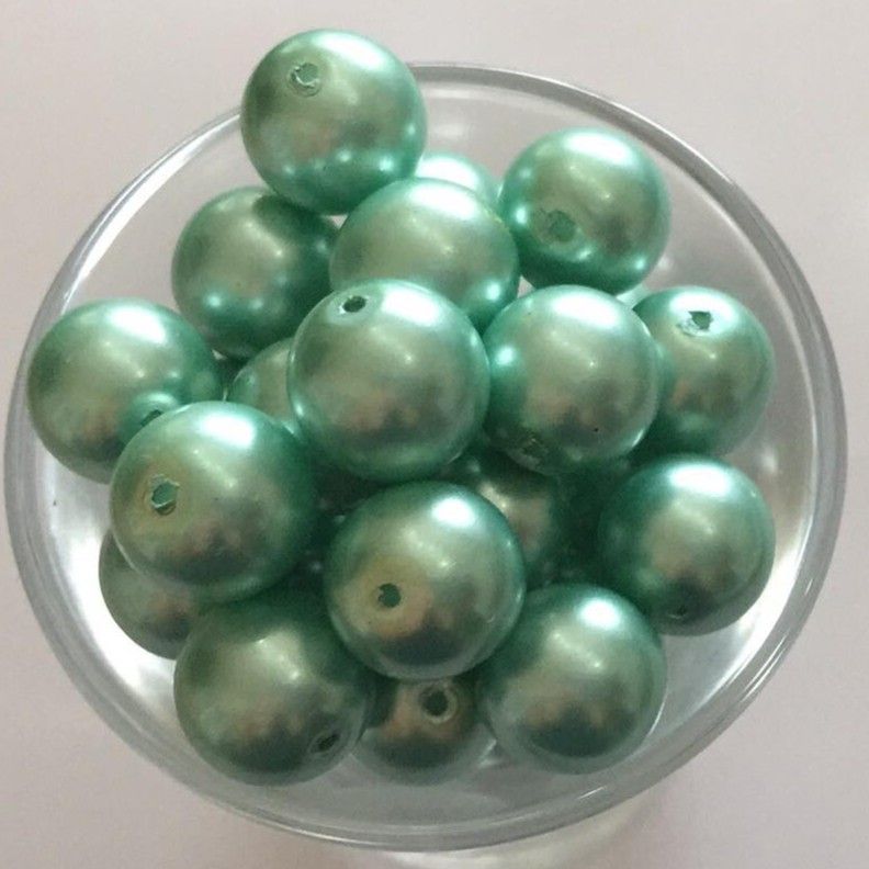 Czech GB Pearl - Light Green 10mm