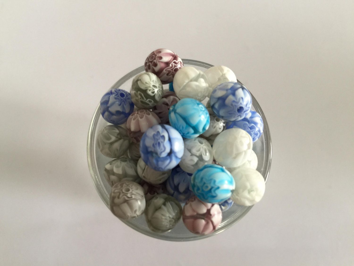 Venetian Round Mosaic - Mix 8mm