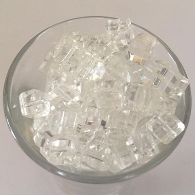 Chinese Faceted Cube - Clear 6mm