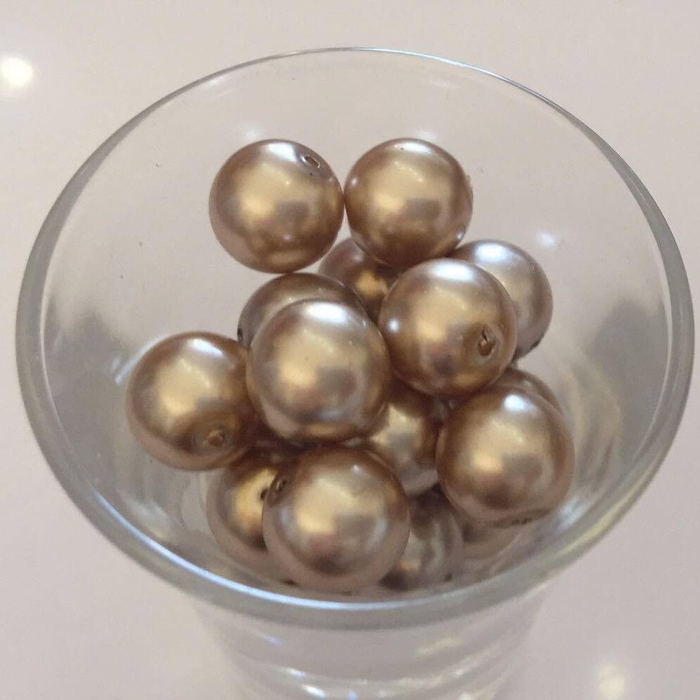 Czech GB Pearl - Cocoa 10mm
