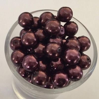 Czech GB Pearl - Amethyst 8mm