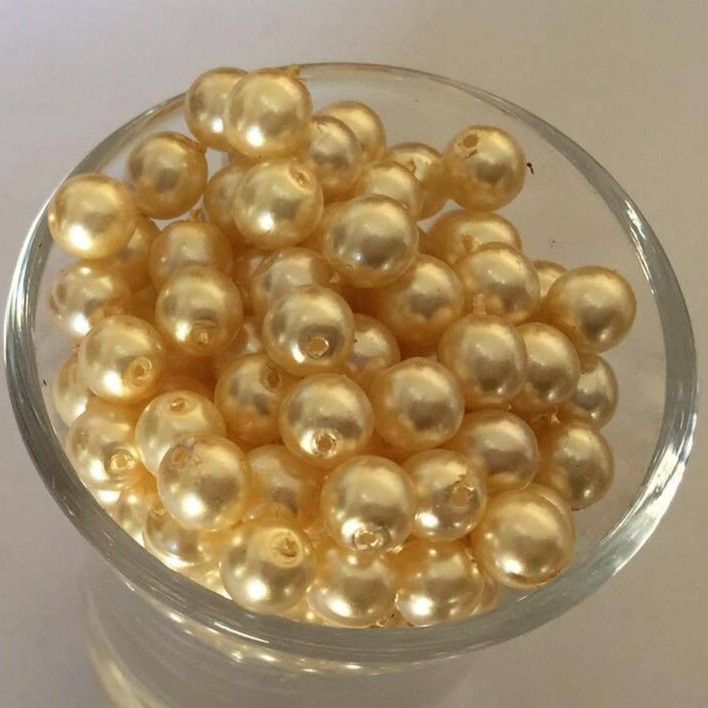 Czech GB Pearl - Cream 6mm