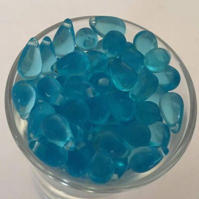 Tear Drop - Light Aqua 10mm