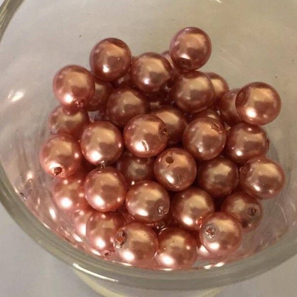 Czech GB Pearl - Rose 6mm
