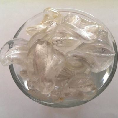 Chinese Foil Twist - Clear 17mm