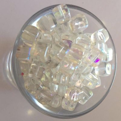 Czech Cube - Clear AB 5x7mm
