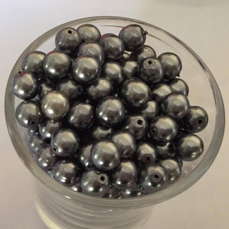 Czech GB Pearl - Gunmetal 6mm