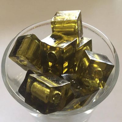 Chinese Foil Cube - Olive 12mm