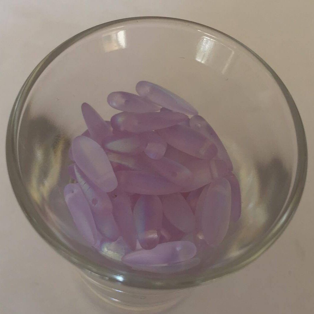 Speardrop - Lilac AB 2x15mm