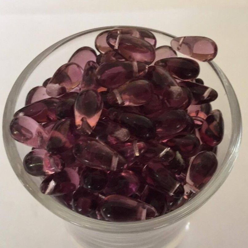 Teardrop - Amethyst 10mm
