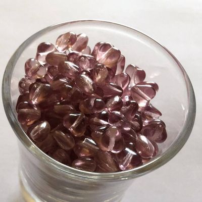 Czech Heart - Light Amethyst 6mm