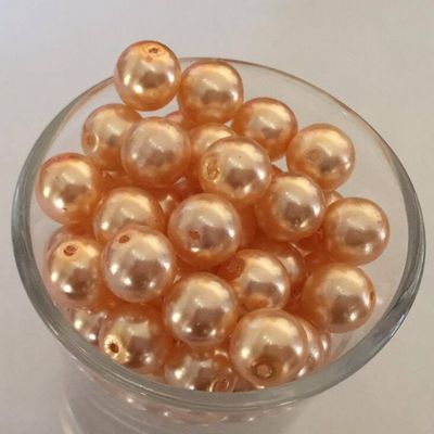 Czech GB Pearl - Peach 8mm