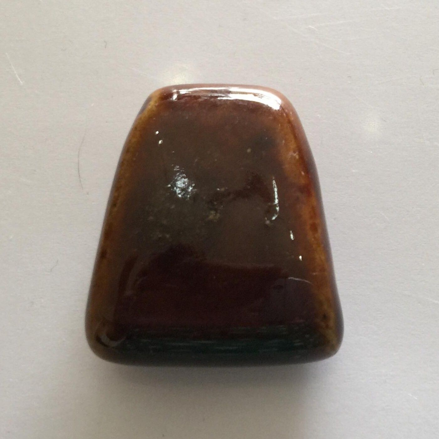 Ceramic Trapezoid - Coffee 24x35mm