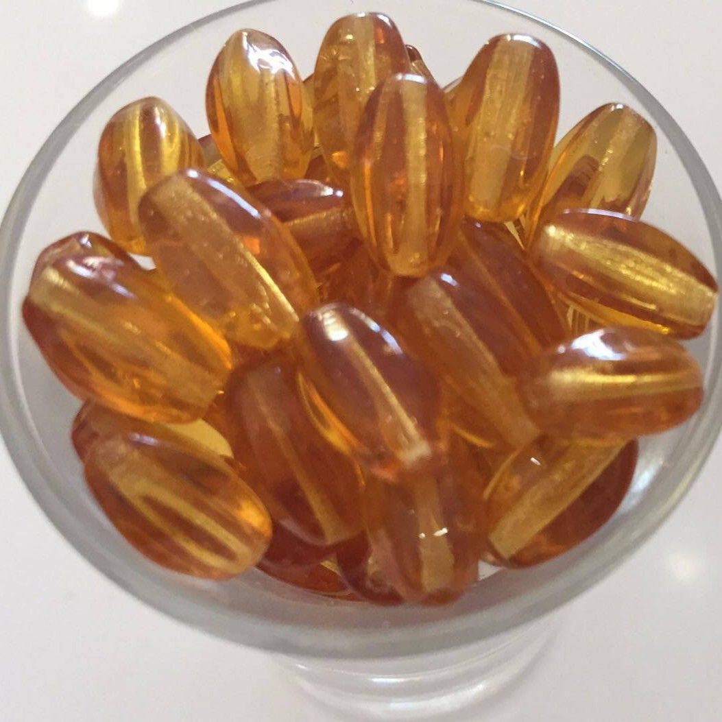 Czech Lantern - Amber 11mm