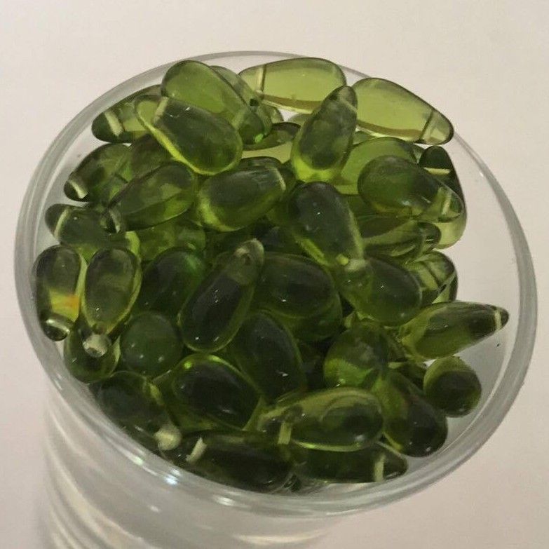 Tear Drop - Olive 10mm