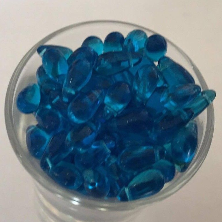 Teardrop - Aqua 10mm