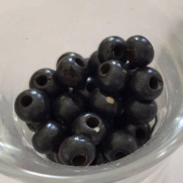 Black Bone Round - 5mm