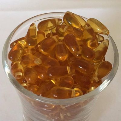 Tear Drop - Amber 10x5mm