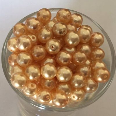 Czech GB Pearl - Peach 6mm
