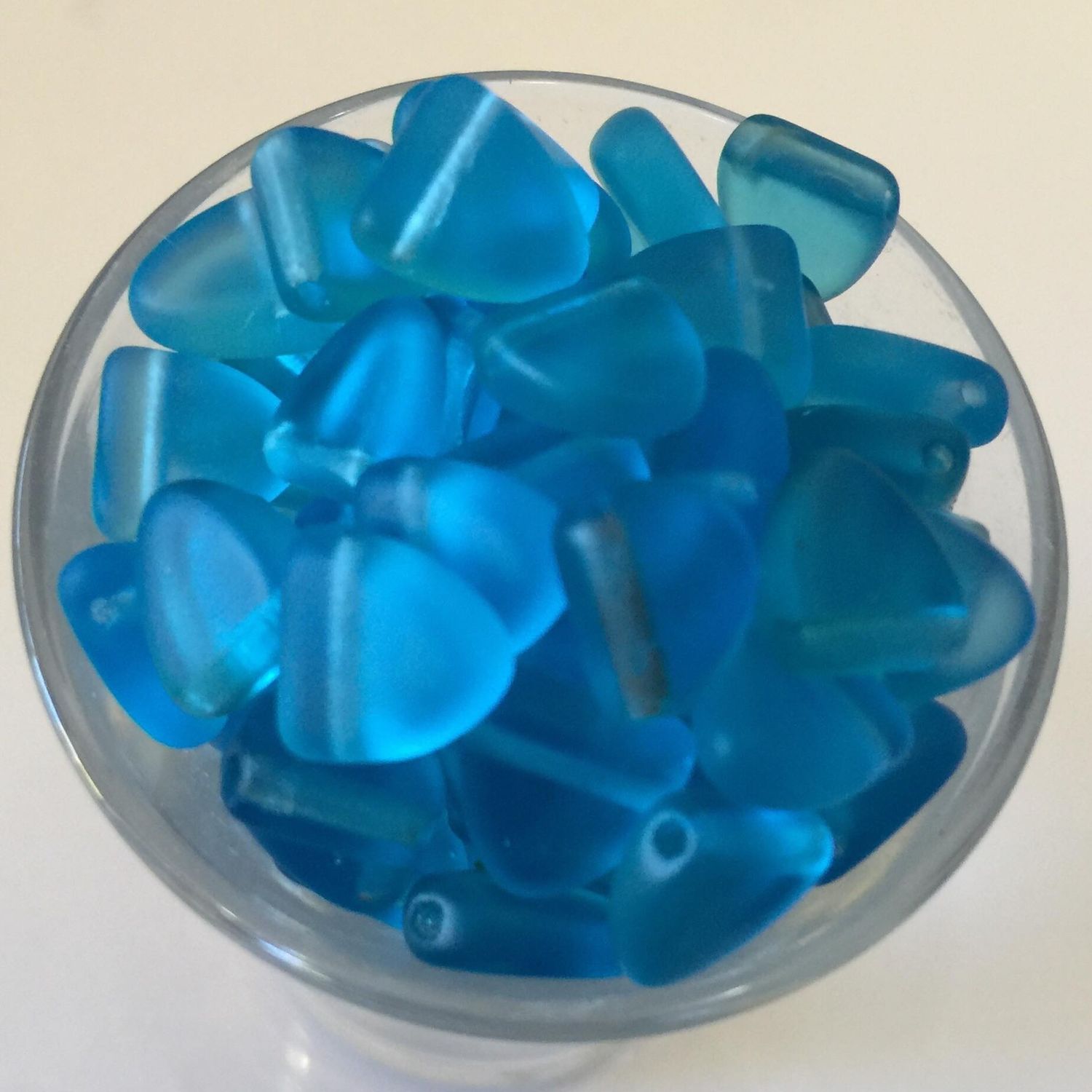 Czech Tri Drop - Matt Aqua 10mm