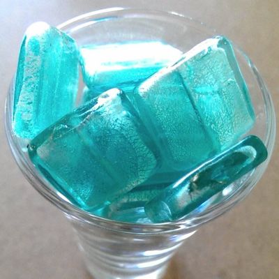 Chinese Foil Square - Sea Foam 20mm