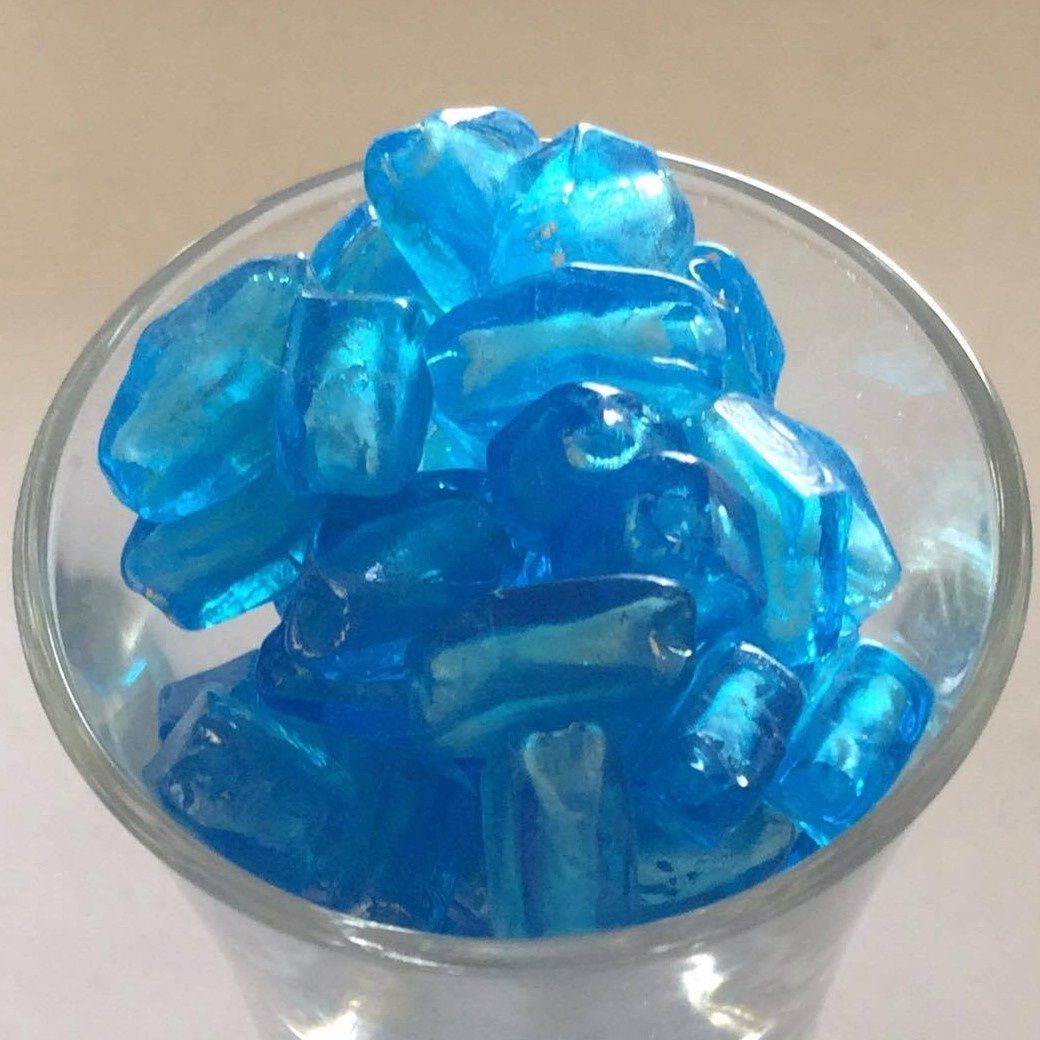 Chinese Foil Diamond - Aqua 14mm