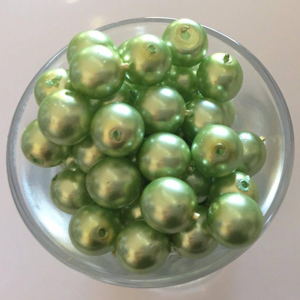 Czech GB Pearl - Mint 8mm