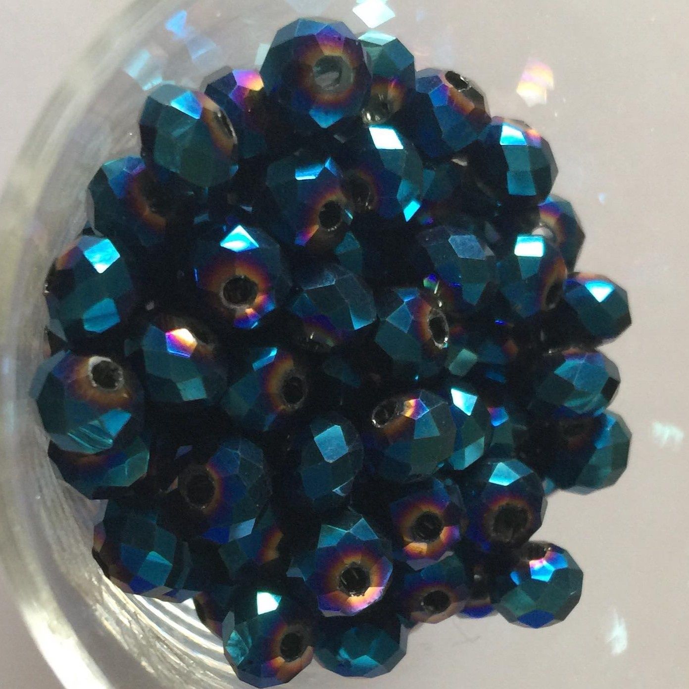 Chinese Cushion - Metallic Blue 6mm