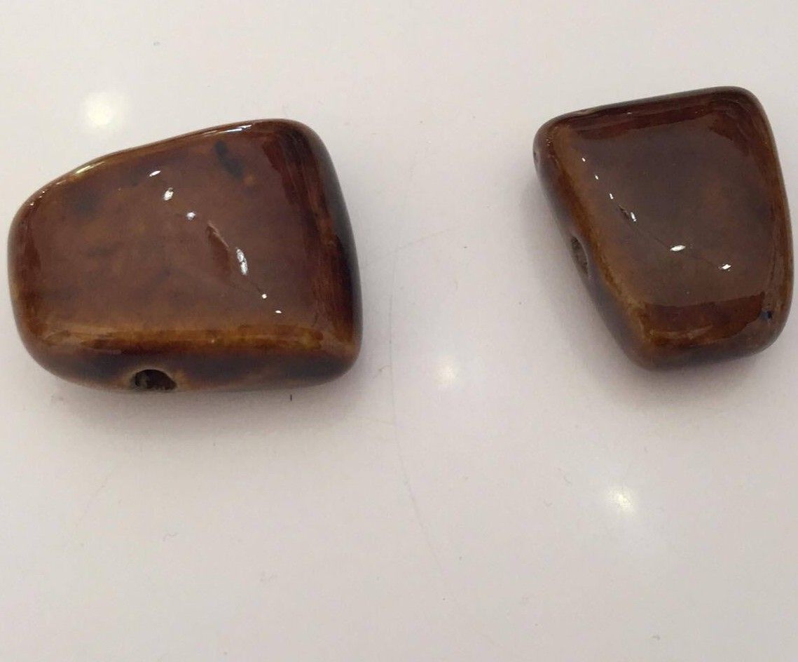 Coffee Trapezoid - 30x10mm