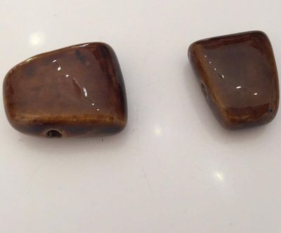 Coffee Trapezoid - 30x10mm
