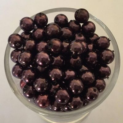 Czech GB Pearl - Eggplant 6mm