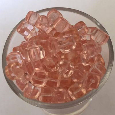 Czech Cube - Peach 5x7mm