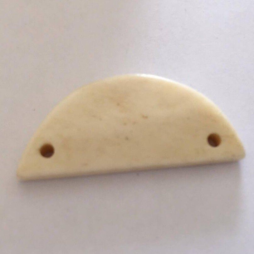 Bone Half Round - 35mm