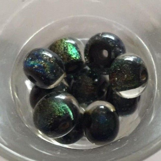 Dichroic Cushion - Multi 8mm