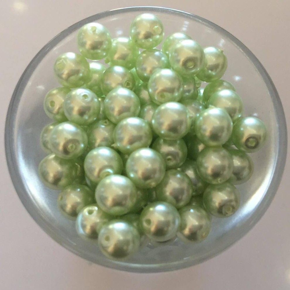 Czech GB Pearl - Chyrsolite 6mm