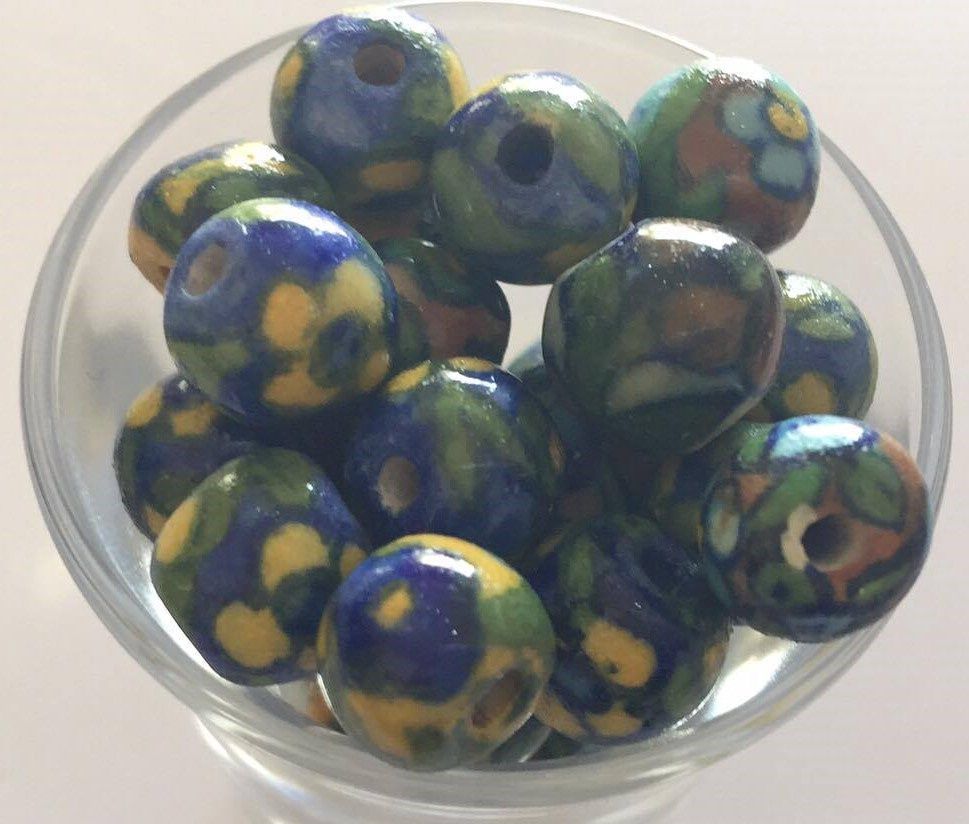 Jaipur - Floral Ball 8mm