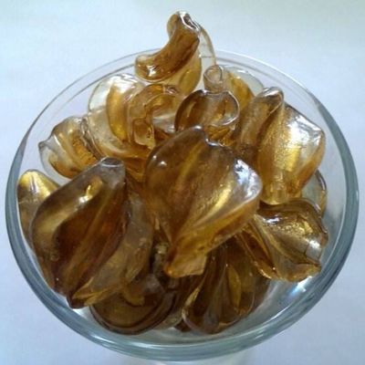 Chinese Foil Twist - Ginger 17mm
